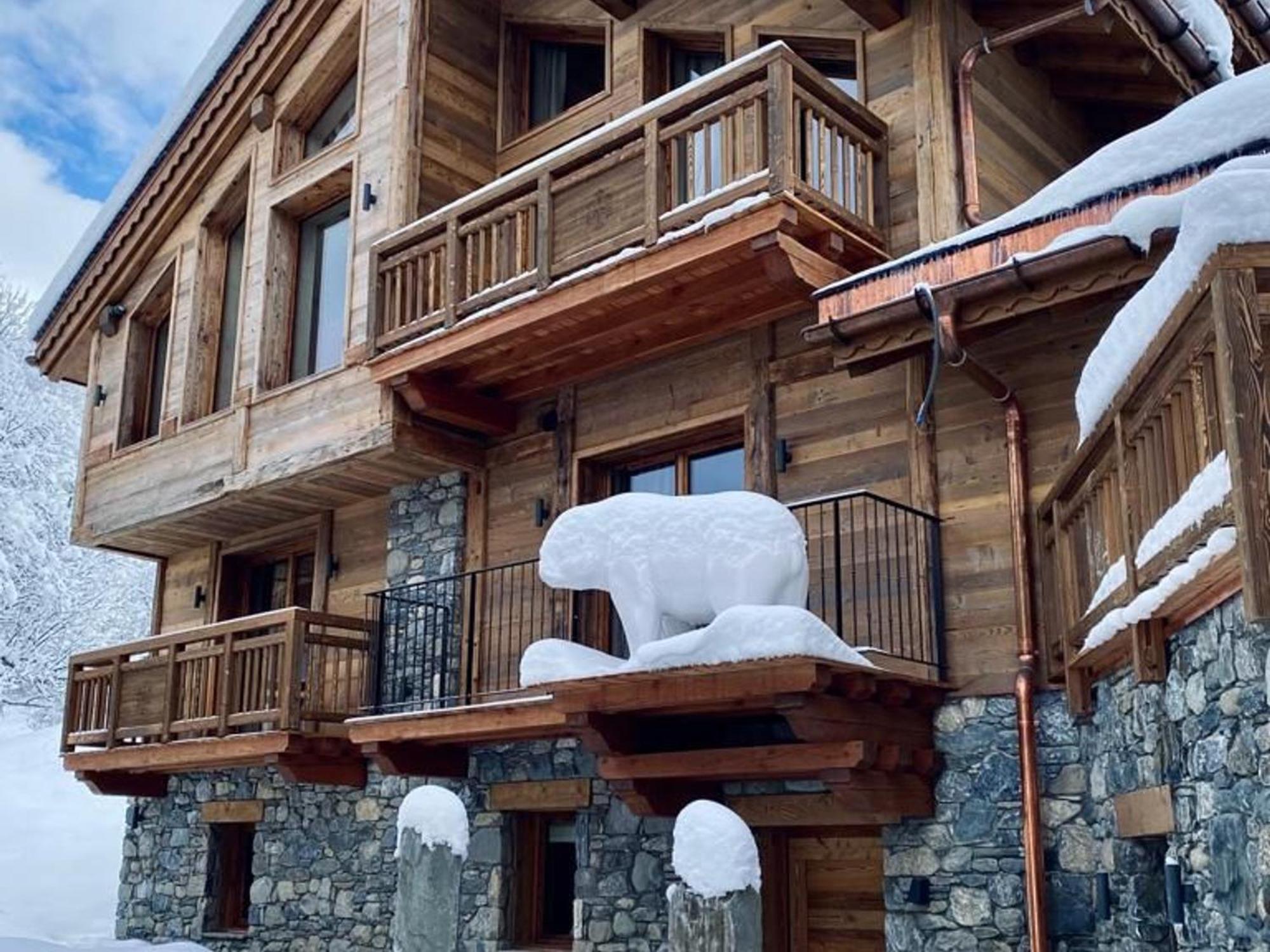 Chalet Meribel, 11 Pieces, 15 Personnes - Fr-1-688-79 Eksteriør bilde